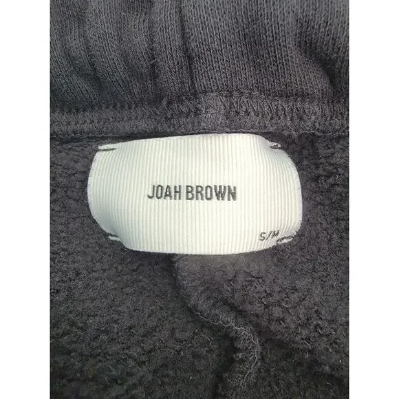 Joah Brown EMPIRE JOGGER Black Terry Size S/M Tapered Pants - Picture 9 of 12